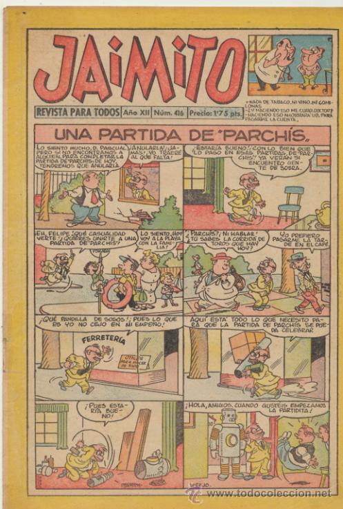 Tebeos: Jaimito  416. Valenciana  1945. - Foto 1