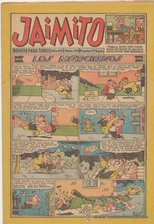 Tebeos: Jaimito  440. Valenciana  1945. - Foto 1