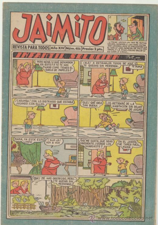 Tebeos: Jaimito  486. Valenciana  1945. - Foto 1
