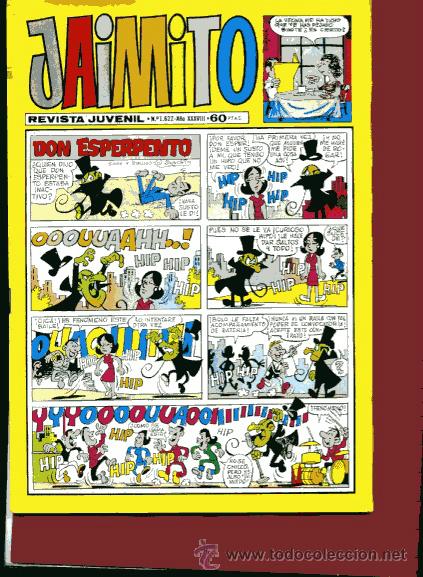 Giornalini: JAIMITO n&ordm; 1622 BUEN ESTADO SANCHIS PALOP SERAF&Iacute;N NIN CARB&Oacute; 1983 Valenciana