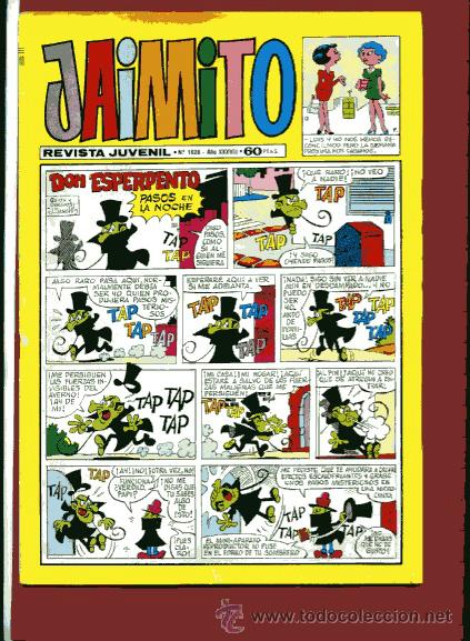Giornalini: JAIMITO n&ordm; 1628 BUEN ESTADO SANCHIS PALOP SERAF&Iacute;N NIN CARB&Oacute; 1983 Valenciana