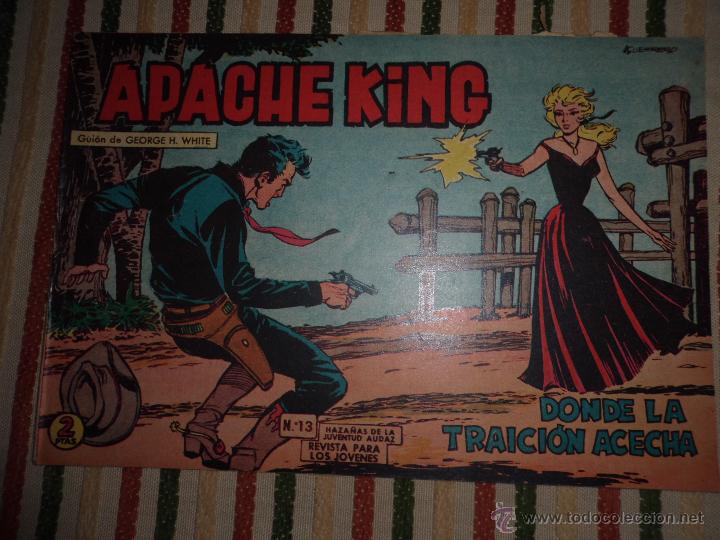 Tebeos: APACHE KING N&ordm; 13 EDITORIAL VALENCIANA 1962 - Foto 1