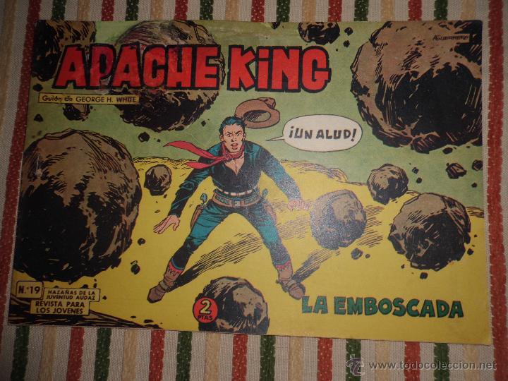 Tebeos: APACHE KING N&ordm; 19 EDITORIAL VALENCIANA 1962 - Foto 1