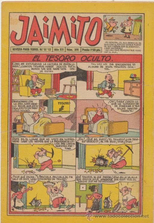 Tebeos: Jaimito  391. Valenciana  1945. - Foto 1
