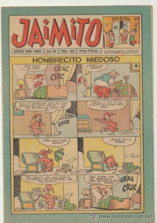 Tebeos: Jaimito  385. Valenciana  1945. - Foto 1