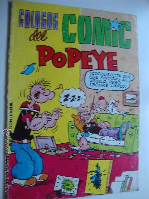 Tebeos: COMIC TEBEO COLOSOS DEL COMIC POPEYE N&ordm; 21 - Foto 1