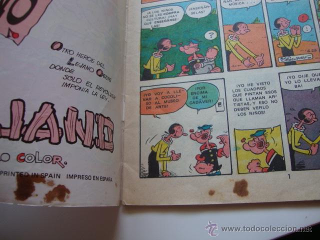 Tebeos: COMIC TEBEO COLOSOS DEL COMIC POPEYE N&ordm; 21 - Foto 2
