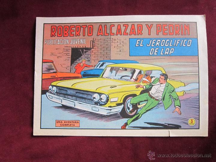 Tebeos: ROBERTO ALCAZAR Y PEDR&Iacute;N N&ordm; 1003. El jeroglifico de Lap. VALENCIANA, ORIGINAL 1971 TEBENI