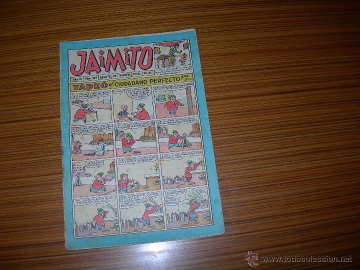 Tebeos: JAIMITO N&ordm; 327  DE VALENCIANA - Foto 1