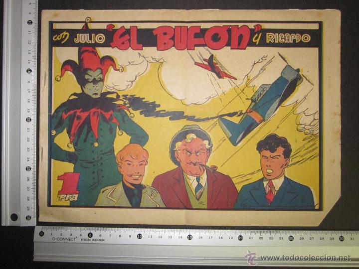 Tebeos: JULIO Y RICARDO - EL BUFON  - 1 PESETA - (COM-233) - Foto 4