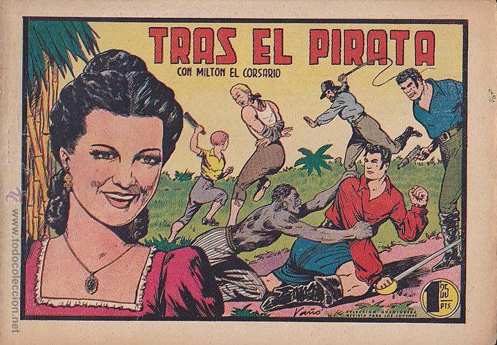 Tebeos: COMIC MILTON EL CORSARIO N&ordm; 18 - Foto 1