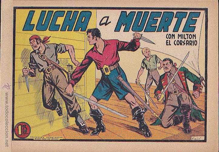Tebeos: COMIC MILTON EL CORSARIO N&ordm; 20 - Foto 1