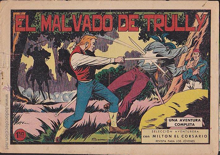 Tebeos: COMIC MILTON EL CORSARIO N&ordm; 90 - Foto 1