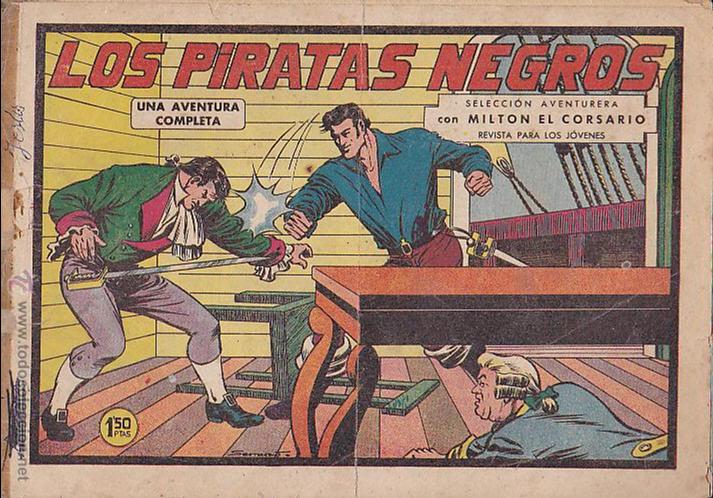 Tebeos: COMIC MILTON EL CORSARIO N&ordm; 110 - Foto 1