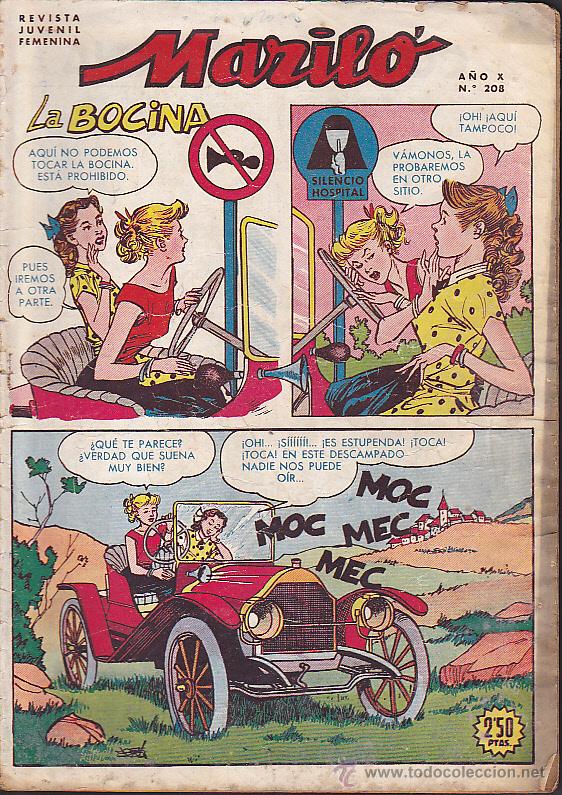 Tebeos: COMIC COLECCION MARILO N&ordm; 208 - Foto 1