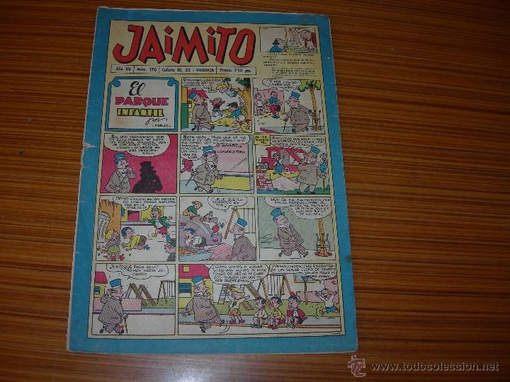 Tebeos: JAIMITO N&ordm; 170  DE VALENCIANA - Foto 1