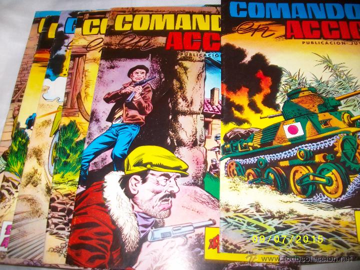 Tebeos: COMANDOS EN ACCION -13 NUMEROS - Foto 5