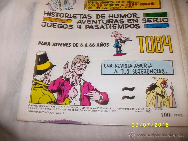 Tebeos: COMANDOS EN ACCION -NUEVO-TRES NUMEROS - Foto 4