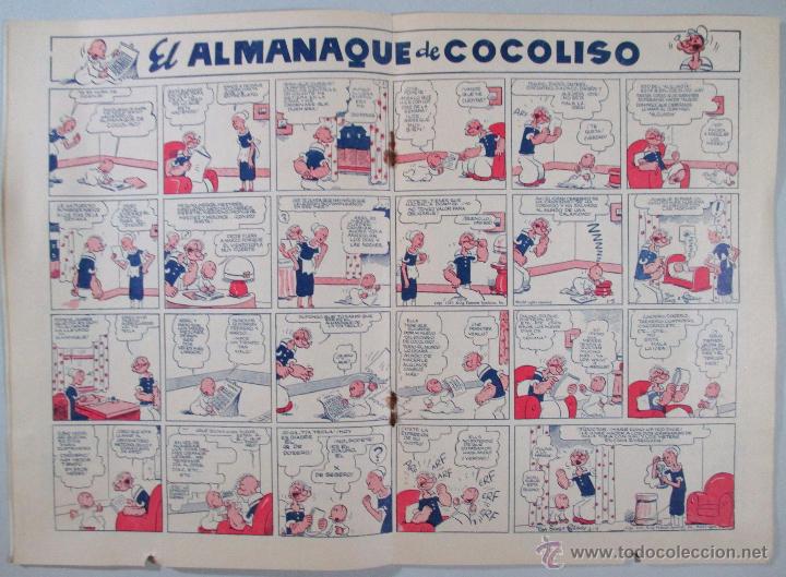 Tebeos: POPEYE Y COCOLISO - ED. VALENCIANA - Foto 3