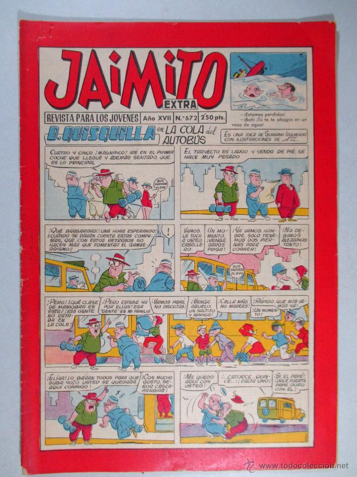 Tebeos: JAIMITO EXTRA , N&ordm; 672 , DDT69 - Foto 1