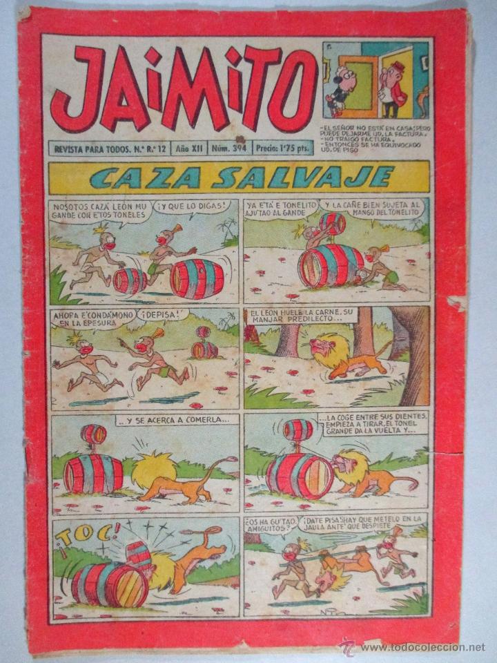 Tebeos: JAIMITO , N&ordm; 394 , DDT70 - Foto 1
