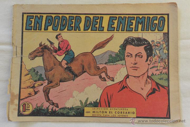 Tebeos: TEBEO MILTON EL CORSARIO EN PODER DEL ENEMIGO - Foto 1