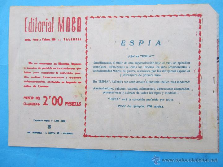 Tebeos: flecha roja , numero 18 editorial maga - original - Foto 3