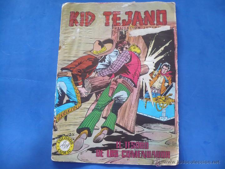Tebeos: C&Oacute;MIC - KID TEJANO - EL TESORO DE LOS COMENDADOR - Foto 1
