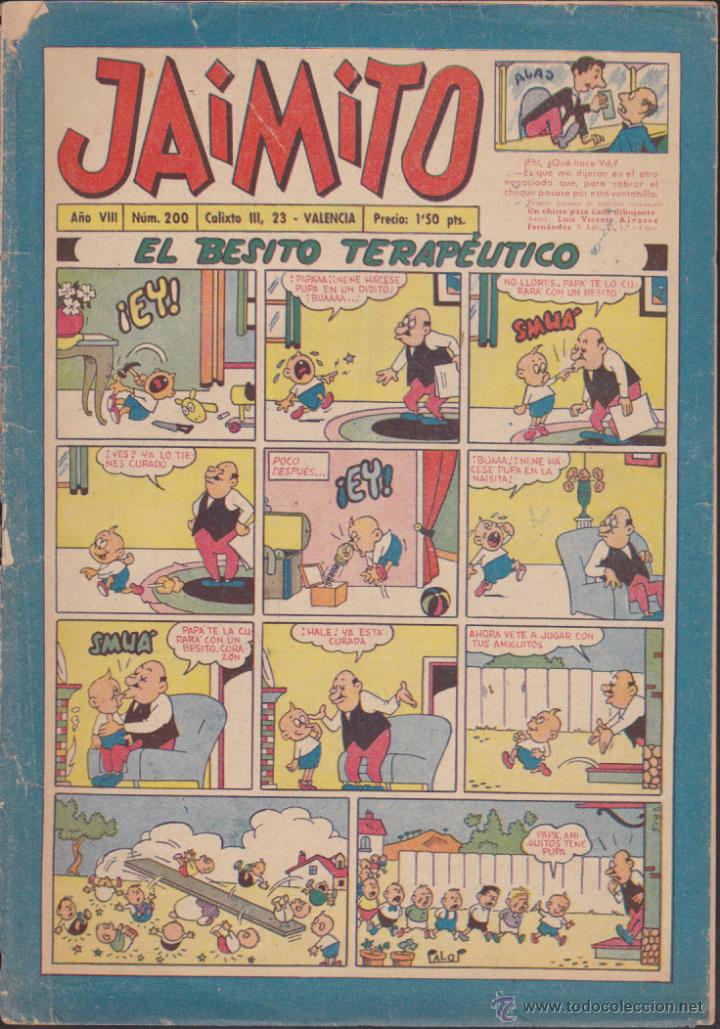 Tebeos: COMIC COLECCION JAIMITO N&ordm; 200 - Foto 1