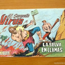 Tebeos: EL SARGENTO VIRUS, Nº 15 - EDITORIAL VALENCIANA 1962. Lote 56934620