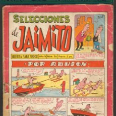 Tebeos: TEBEOS-COMICS CANDY - SELECCIONES DE JAIMITO 36 - 1961 - ORIGINAL - MUY RARO - DD99 X0722. Lote 57418836