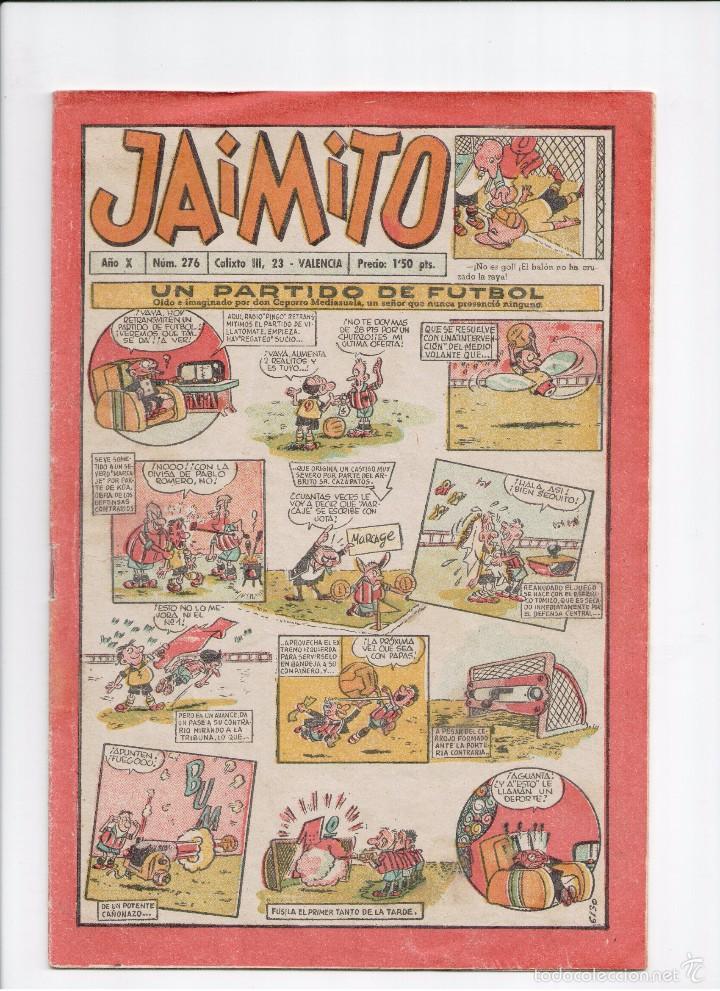 Tebeos: JAIMITO N&ordm; 276  VALENVIANA - Foto 1