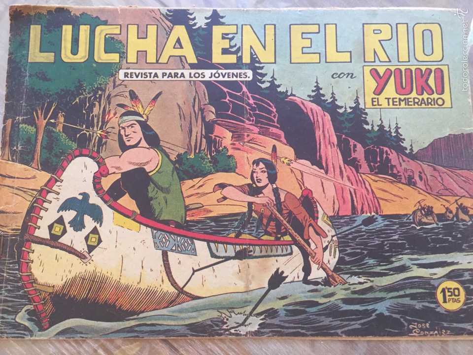 Tebeos: Lucha en el r&iacute;o , con Yuki el temerario - Foto 1