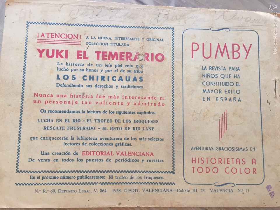 Tebeos: Lucha en el r&iacute;o , con Yuki el temerario - Foto 2