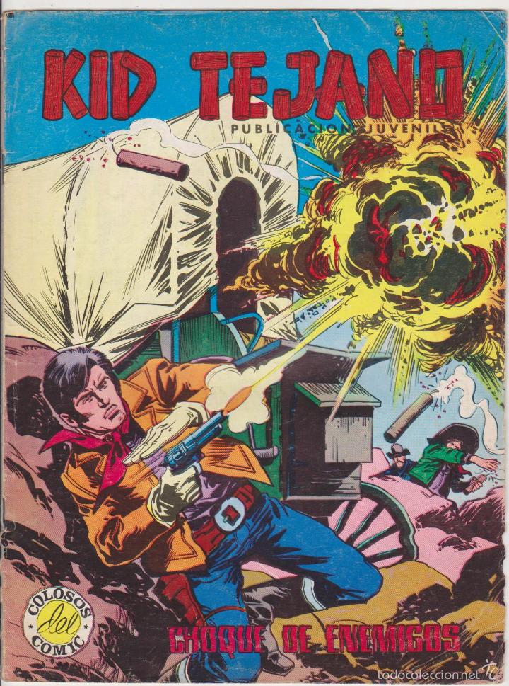 Tebeos: Colosos del Comic. Kid Tejano n&ordm;  28. - Foto 1