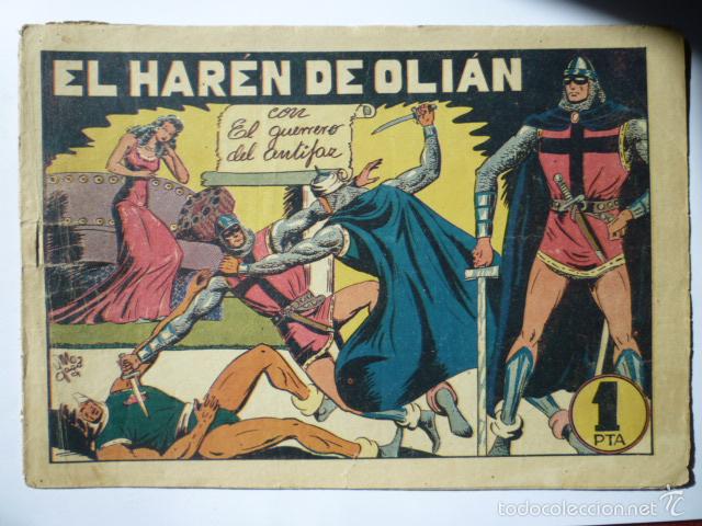 Tebeos: COMIC EL GUERRERO DEL ANTIFAZ. N&ordm; 47. ORIGINAL ED. VALENCIANA.