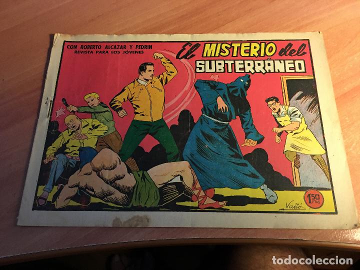 BDs: ROBERTO ALCAZAR Y PEDRIN N&ordm; 486 EL MISTERIO DEL SUBTERRANEO (ORIGINAL VALENCIANA) 1,5 PTAS (COIB107)