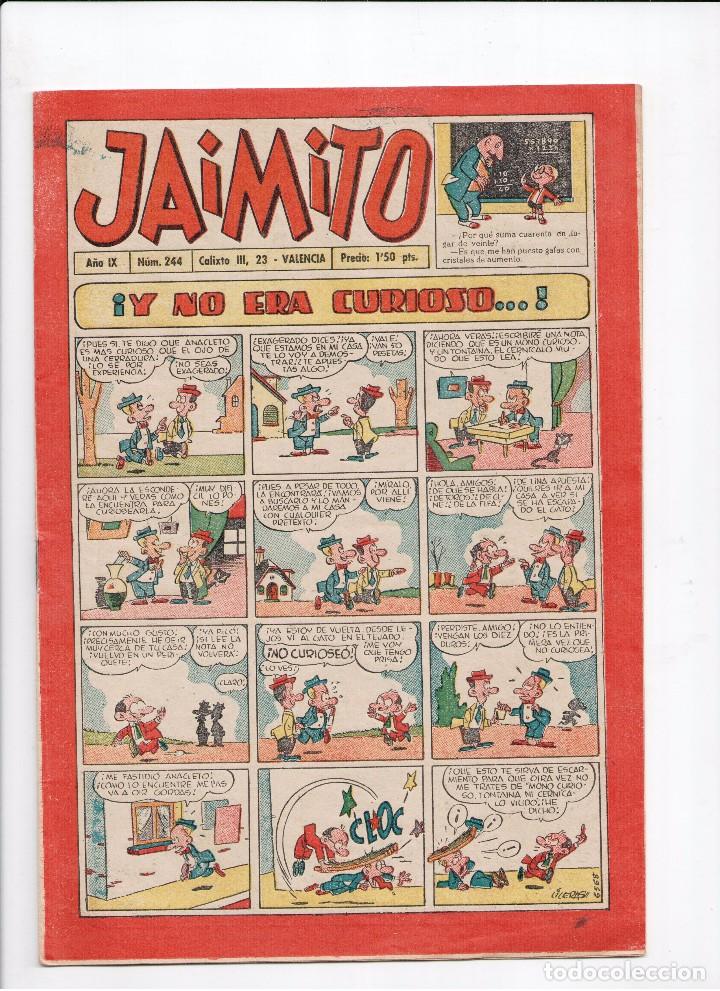 Tebeos: JAIMITO N&ordm; 244 - Foto 1
