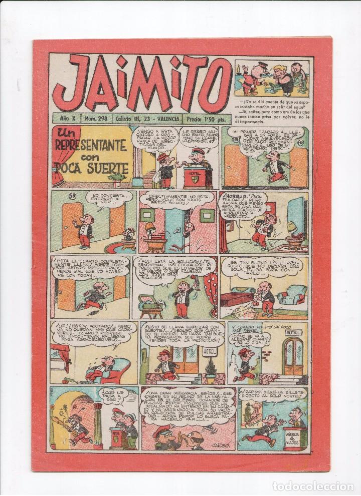 Tebeos: JAIMITO N&ordm; 298 - Foto 1