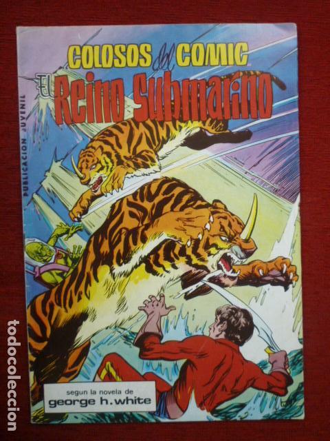 Tebeos: COMIC EL REINO SUBMARICO N&ordm; 13. LOS COLOSOS DEL COMIC. - Foto 1
