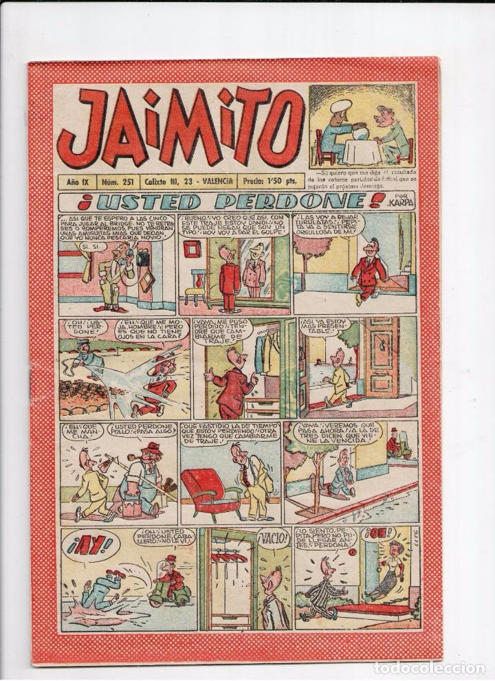 Tebeos: JAIMITO N&ordm; 251 - Foto 1