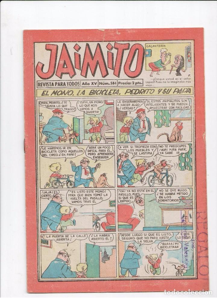 Tebeos: JAIMITO N&ordm; 584 -CON FLASH GORDON- - Foto 1