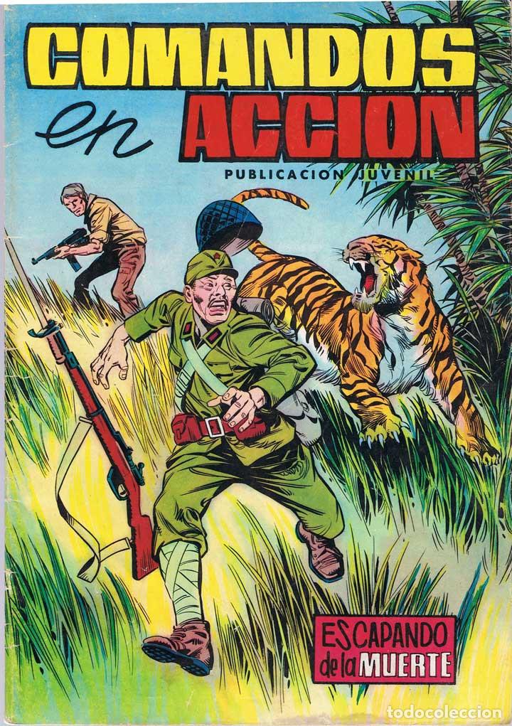 Tebeos: Comandos en Acci&oacute;n N&ordm; 17. Escapando de la muerte - Foto 1