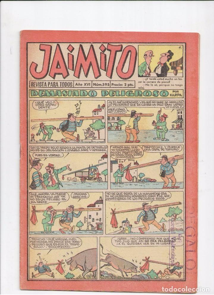 Tebeos: JAIMITO N&ordm; 595 - Foto 1