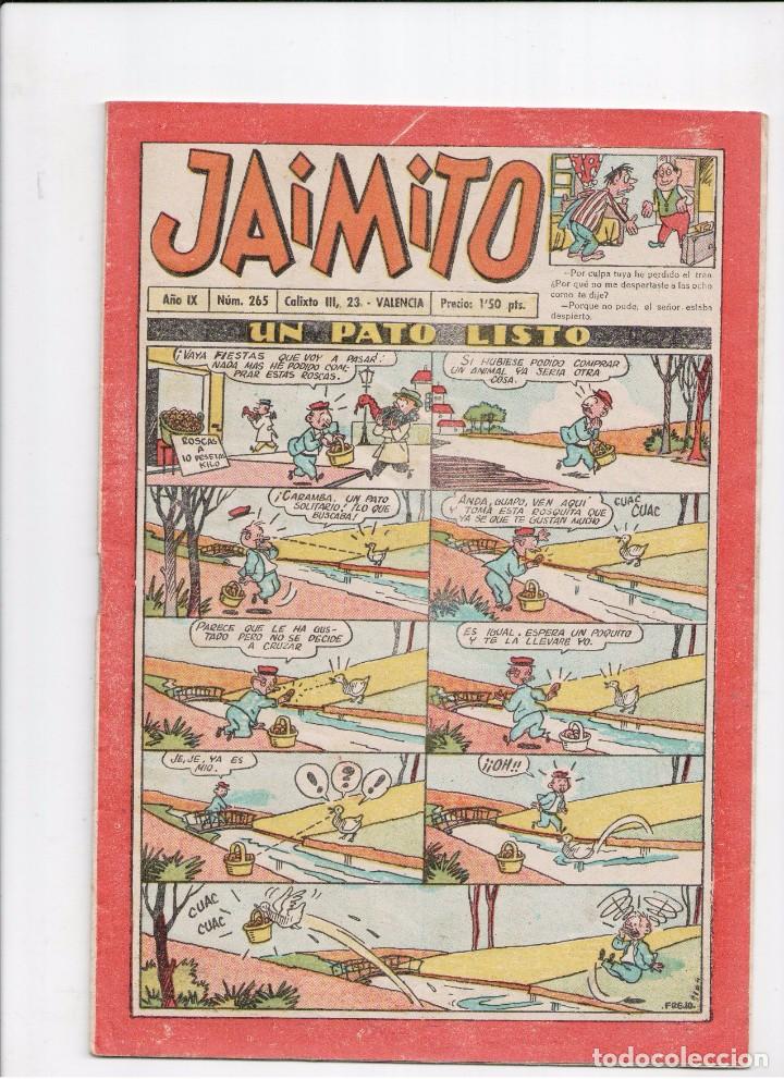Tebeos: JAIMITO N&ordm; 265 - Foto 1