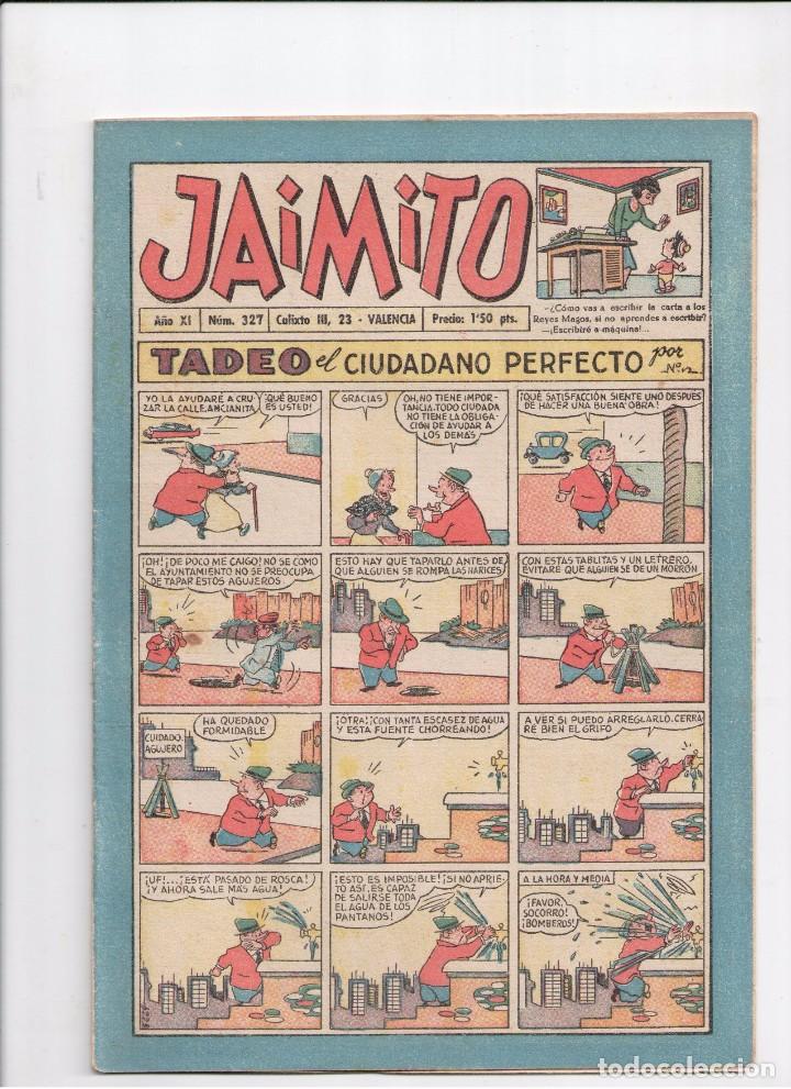 Tebeos: JAIMITO N&ordm; 327 - Foto 1