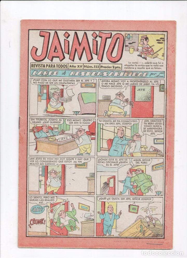 Tebeos: JAIMITO N&ordm; 553 - Foto 1