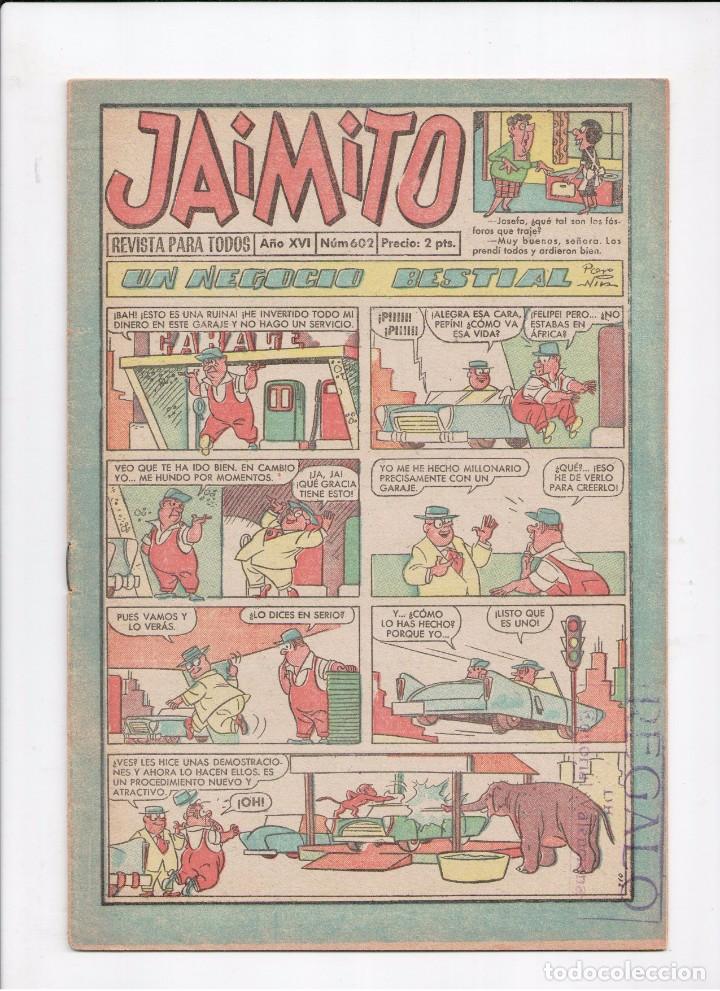 Tebeos: JAIMITO N&ordm; 602 - Foto 1