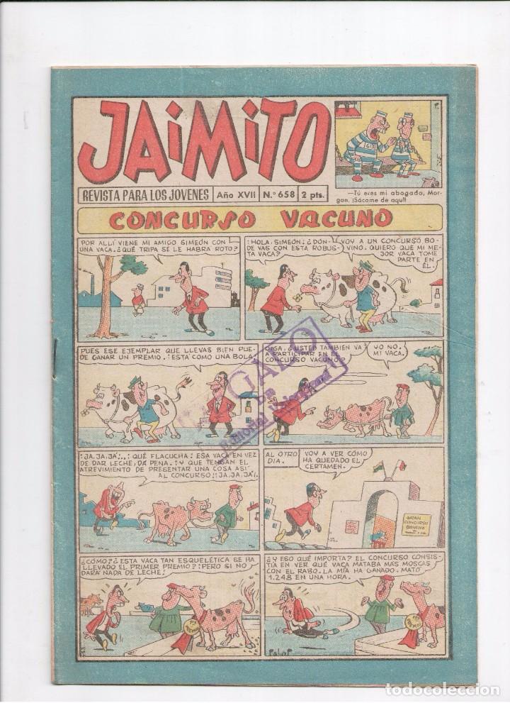 Tebeos: JAIMITO N&ordm; 658 - Foto 1