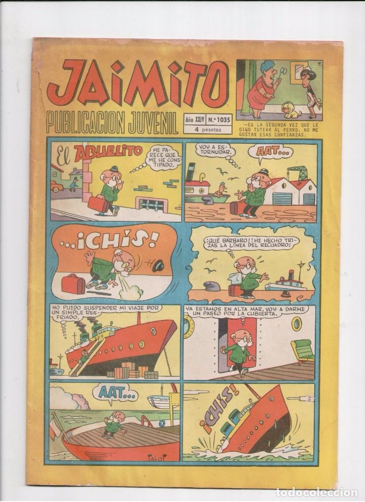 Tebeos: JAIMITO N&ordm; 1035 - Foto 1